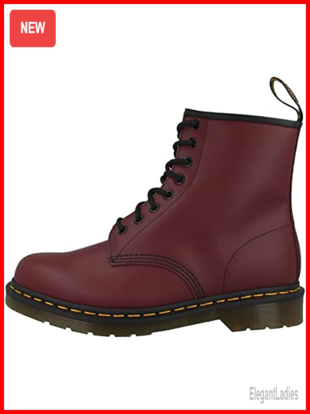 Dr Martens 1460 Smooth Leather Boots Combat Lace Up AirWair Sole